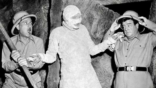 Abbott and Costello Meet the Mummy - Backdrop