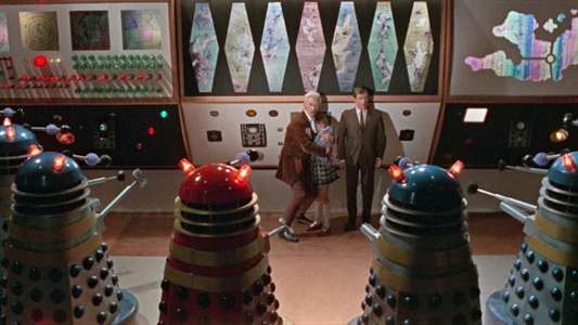 Dr. Who and the Daleks - Backdrop