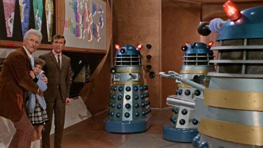 Dr. Who and the Daleks - Backdrop