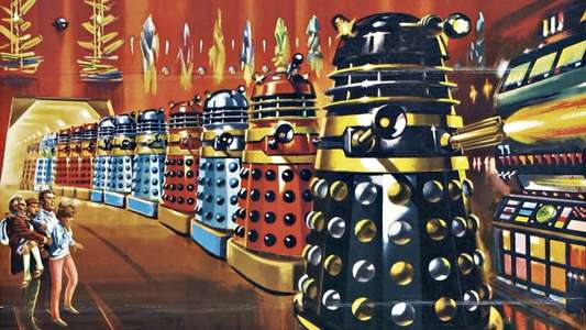 Dr. Who and the Daleks - Backdrop
