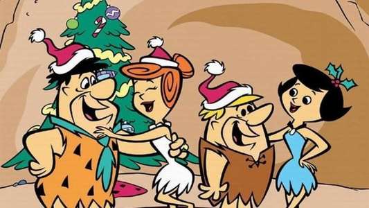 A Flintstone Christmas - Backdrops