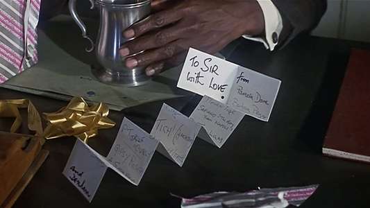 To Sir  with Love - Backdrop