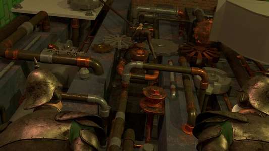 The Steam Engines of Oz - Backdrop