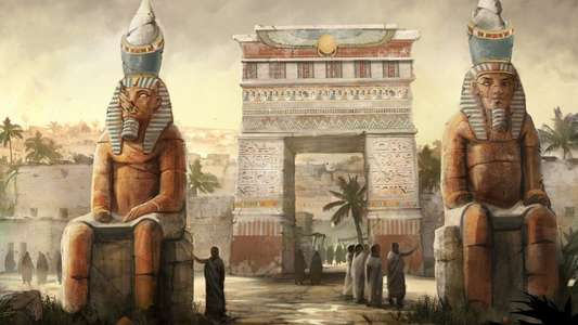 The Egyptian - Backdrop