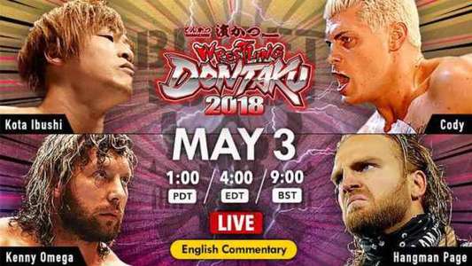 NJPW Wrestling Dontaku 2018 - Night 1 - Backdrop