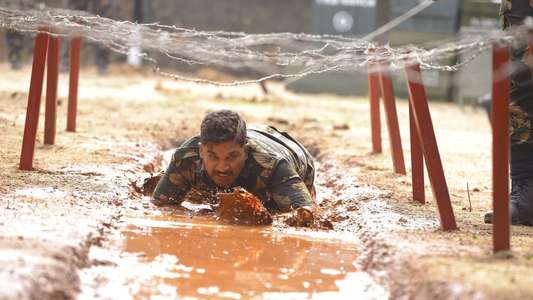 Naa Peru Surya - Naa Illu India - Backdrop