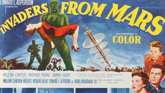 Invaders from Mars - Backdrop