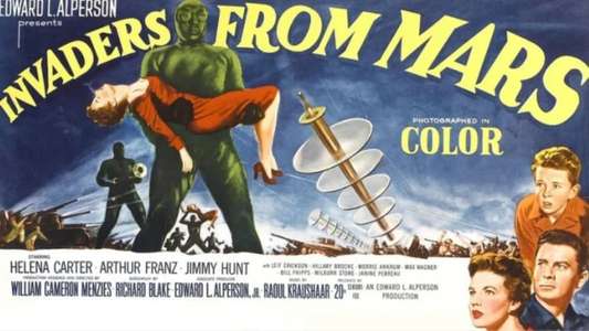 Invaders from Mars - Backdrop