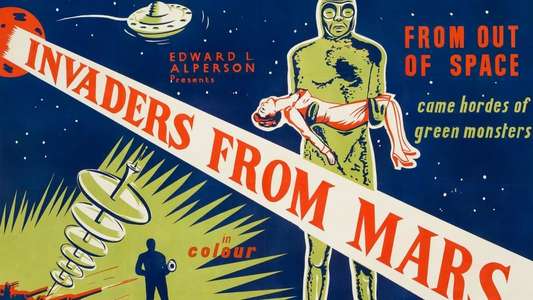 Invaders from Mars - Backdrop