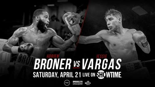 BRONER VS. VARGAS - Backdrop