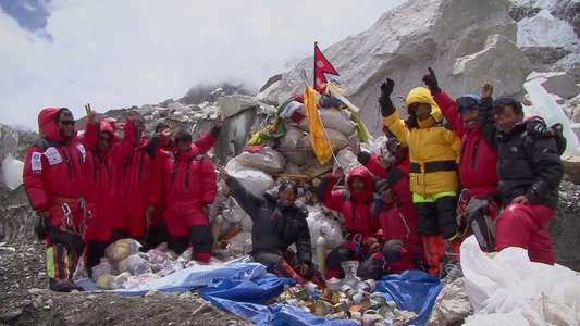 Death Zone: Cleaning Mount Everest - Backdrop