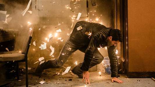 Accident Man - Backdrop