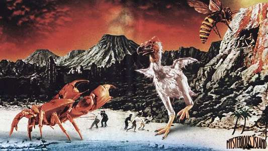 Mysterious Island - Backdrop