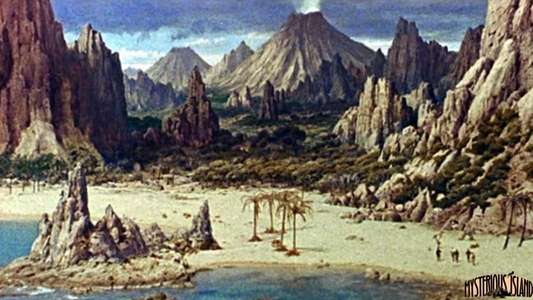 Mysterious Island - Backdrop