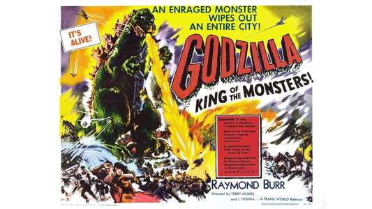 Godzilla  King of the Monsters! - Backdrop