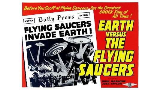 Earth vs. the Flying Saucers - Backdrop