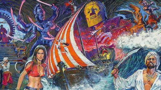 The Golden Voyage of Sinbad - Backdrop