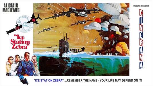 Ice Station Zebra - Backdrop