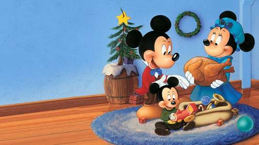 Mickey's Christmas Carol - Backdrop