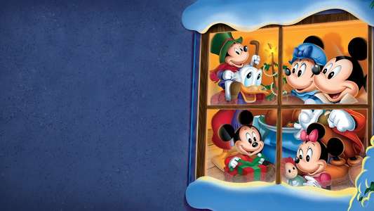 Mickey's Christmas Carol - Backdrop