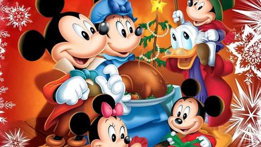 Mickey's Christmas Carol - Backdrop