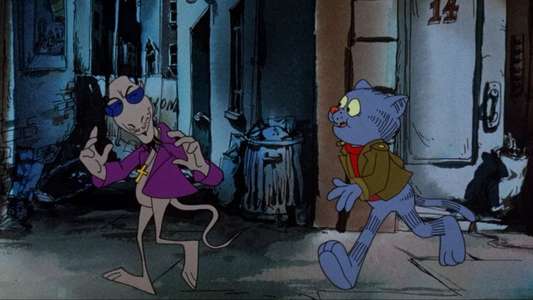 The Nine Lives of Fritz the Cat - Backdrop