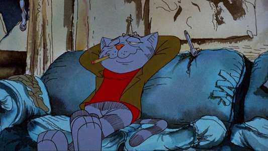 The Nine Lives of Fritz the Cat - Backdrop
