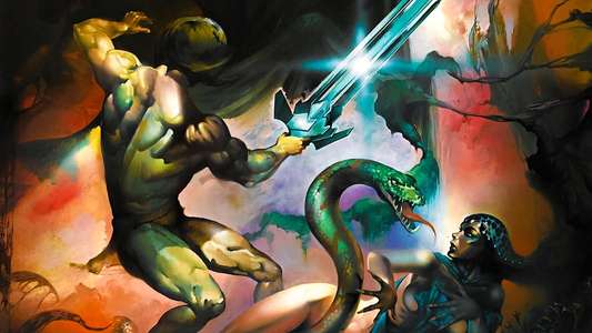 The Sword and the Sorcerer - Backdrop