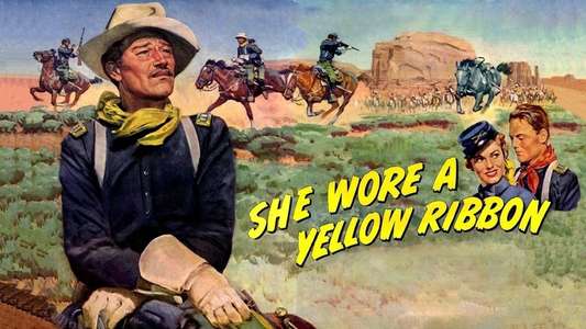 She Wore a Yellow Ribbon - Backdrop