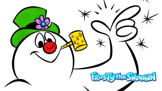 Frosty the Snowman - Backdrop