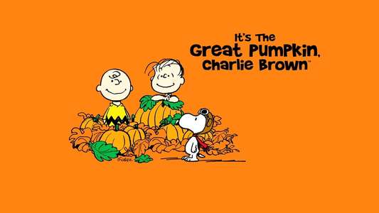 It's the Great Pumpkin  Charlie Brown - Backdrop