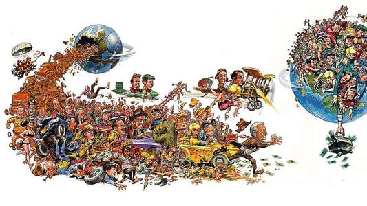 It's a Mad  Mad  Mad  Mad World - Backdrop
