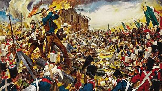 The Alamo - Backdrop