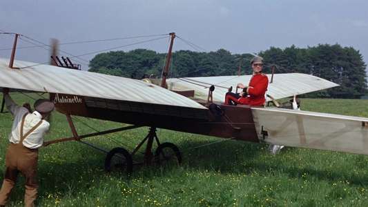 Those Magnificent Men in Their Flying Machines or How I Flew from London to Paris in 25 hours 11 minutes - Backdrop