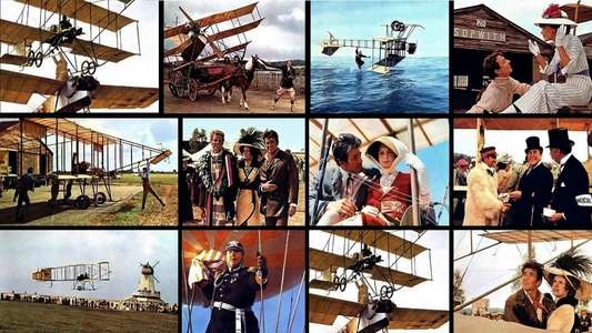 Those Magnificent Men in Their Flying Machines or How I Flew from London to Paris in 25 hours 11 minutes - Backdrop