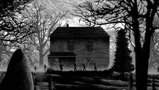 Night of the Living Dead - Backdrop