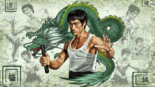 Enter the Dragon - Backdrop