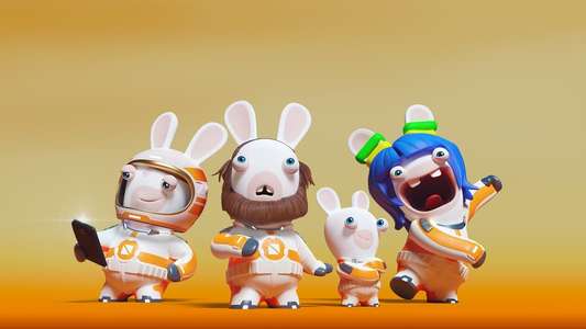 Rabbids Invasion - Mission To Mars - Backdrop
