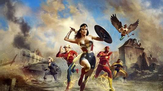 Justice Society: World War II - Backdrop