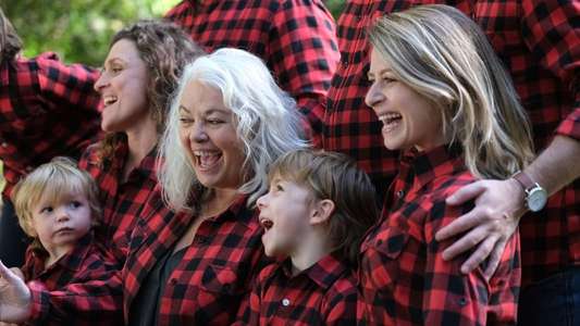 The Guide to the Perfect Family - Backdrop