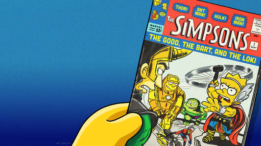 The Simpsons: The Good  the Bart  and the Loki - Backdrops