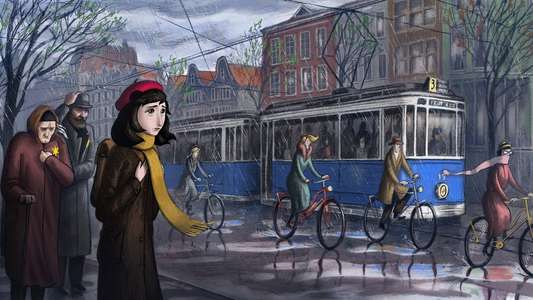 Where Is Anne Frank - Backdrop