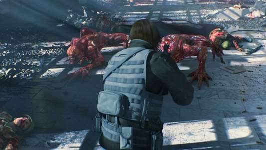 Resident Evil: Damnation - Backdrop