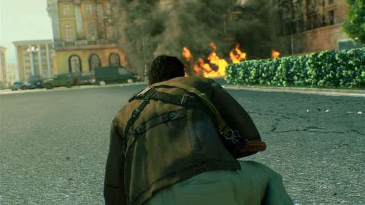 Resident Evil: Damnation - Backdrop