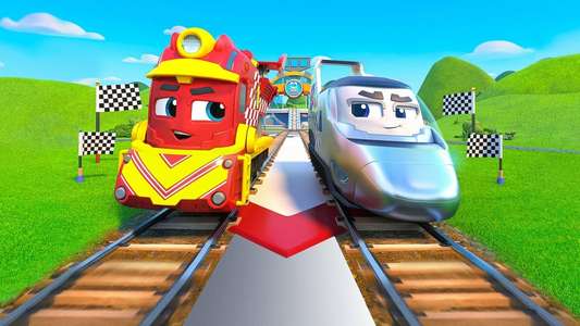 Mighty Express: Mighty Trains Race - Backdrop