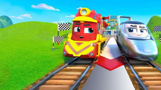 Mighty Express: Mighty Trains Race - Backdrop