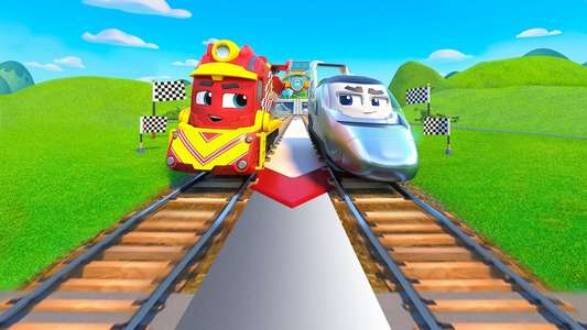 Mighty Express: Mighty Trains Race - Backdrop
