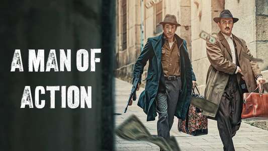 A Man of Action - Backdrop