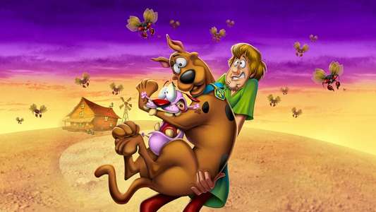 Straight Outta Nowhere: Scooby-Doo! Meets Courage the Cowardly Dog - Backdrop