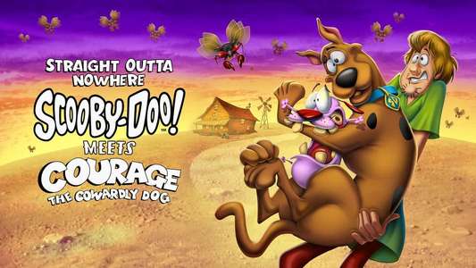 Straight Outta Nowhere: Scooby-Doo! Meets Courage the Cowardly Dog - Backdrop